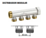 Distribuidor  Modular 4 Pontos 1 Polegada Emmeti - Imagem 3