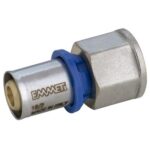 Conector Fêmea Para Água 20 mm X 3/4 Polegada Prensar Emmeti - Imagem 2