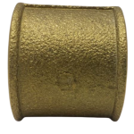 Luva Latão 1/2 Polegada Fêmea/Fêmea