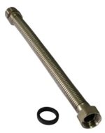 Engate Flexível em Aço Inox Macho/Fêmea 1/2 Polegada x 40 cm Emmeti - Imagem 2