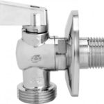 Válvula para Máquina de Lavar com Canopla 3/4 Polegada x 1/2 Polegada Emmeti