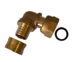 Cotovelo Fêmea Rosca Móvel Pex 20 mm x 1/2 Polegada Emmeti