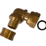 Cotovelo Fêmea Rosca Móvel Pex 20 mm x 1/2 Polegada Emmeti