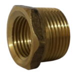 Bucha de Redução 3/4 Polegada Macho x 1/2 Polegada Fêmea Emmeti