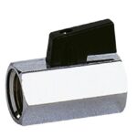 Válvula Esfera Micro Fêmea/Fêmea 1/2 Polegada Água/Ar Sfera Emmeti