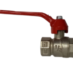 Válvula Esfera Fêmea/Fêmea Alavanca de Alumínio 1/2 Polegada Perfecta Emmeti