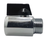 Válvula Esfera Micro Macho/Fêmea 1/2 Polegada Água/Ar Sfera Emmeti