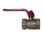 Válvula Esfera Fêmea/Fêmea Alavanca de Alumínio 1 Polegada Perfecta Emmeti