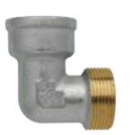 Cotovelo Fêmea Roscar 16/20 mm x 1/2 Polegada Emmeti