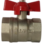 Válvula Esfera Fêmea/Fêmea Borboleta 3/4 Polegada  Emmeti