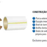 Conexão Monobloco para Água 20 mm Roscar Emmeti