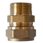 Conexão para Coletor Solar Tubo de Cobre 3/4 Polegada Macho x DN 22 Emmeti