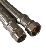 Engate Flexível para Aquecedor Macho x Fêmea 1/2 Polegada 60 cm Emmeti - Imagem 2