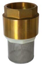 Válvula Fundo de Poço com Tela Inox 2.1/2 Polegada Emmeti