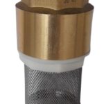 Válvula Fundo de Poço com Tela Inox 1.1/4 Polegada Emmeti