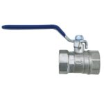 Válvula Esfera Fêmea/Fêmea Alavanca em Aço 1 Polegada Emmeti