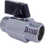 Válvula Esfera Micro Macho/Macho1/2 Polegada Água/Ar Sfera Emmeti