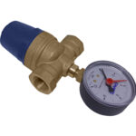 Redutora de Pressão 1/2 Polegada com Manômetro 10 Bar Emmeti