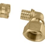 Cotovelo Fêmea Rosca Móvel Pex 20 mm x 3/4 Polegada Emmeti