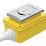 Válvula Esfera Gás Box de Embutir 3/4 Polegada Macho/Macho Emmeti