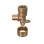 Cotovelo com Base Fixa e Corpo Largo 16mm x 1/2" Astra - Imagem 2