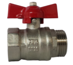 Válvula Esfera Macho/Fêmea Borboleta 3/4 Polegada  Emmeti - Imagem 3