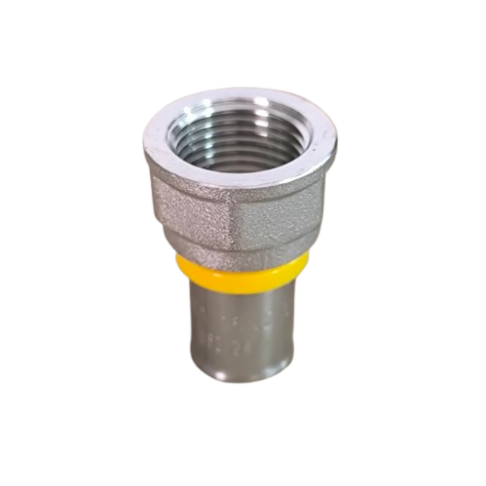 Conector Fixo Fêmea Gás 16mm x 1/2" Astra - Imagem 2
