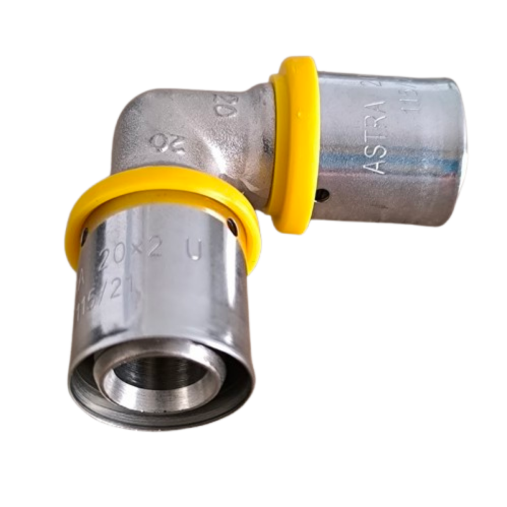 Cotovelo Pex para Gás 20 x 20mm Astra - Imagem 3