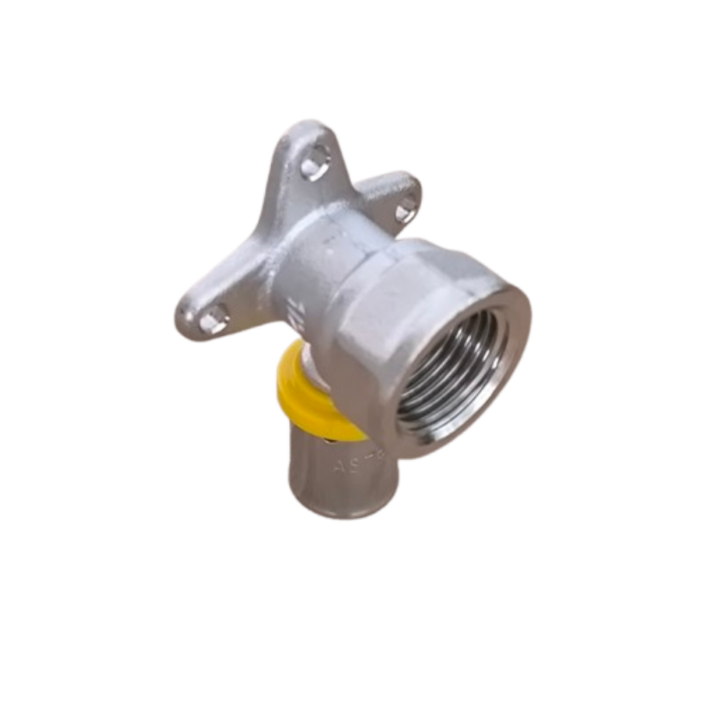 Cotovelo com Base Fixa Gás 16mm x 1/2" Astra - Imagem 3