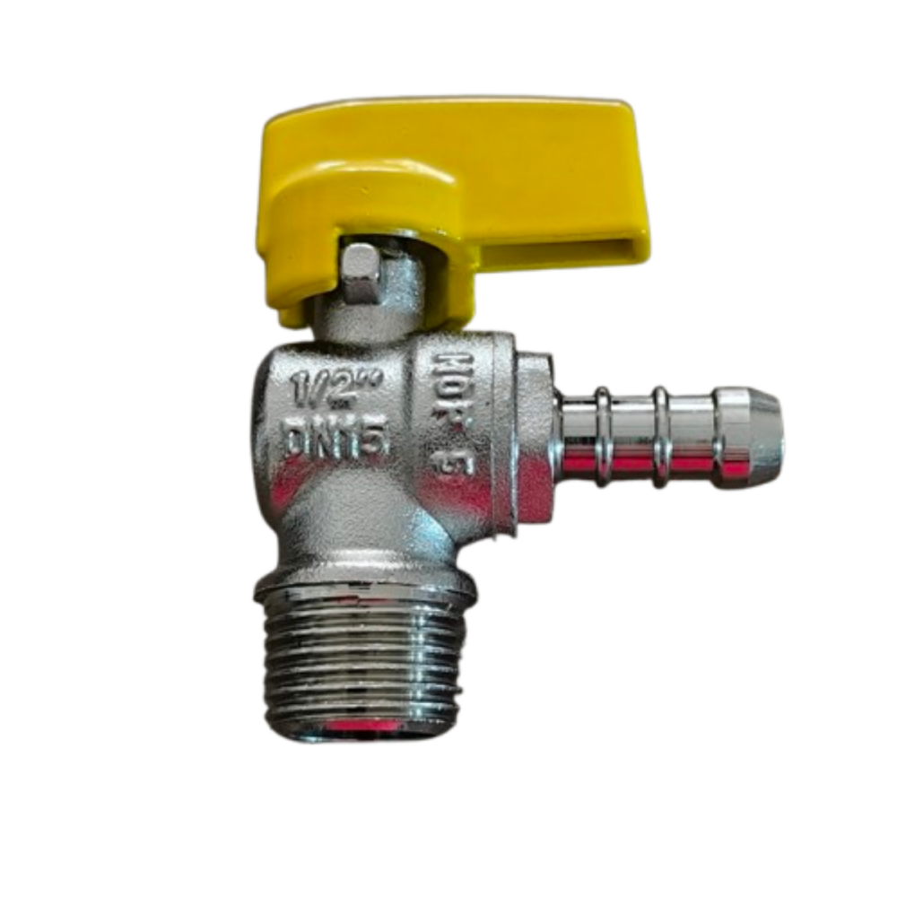 Válvula 90º para Gás Macho 1/2" x Espigão Astra - Imagem 2