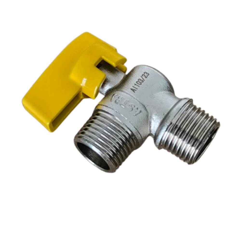 Válvula 90º para Gás Macho x Macho 1/2" Astra - Imagem 2