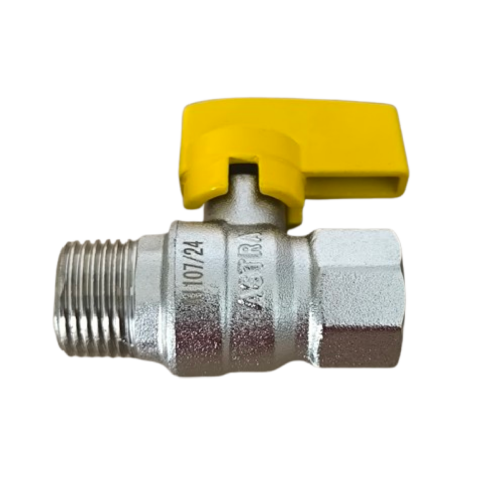 Válvula Reta para Gás Macho x Fêmea 1/2" Astra - Imagem 3