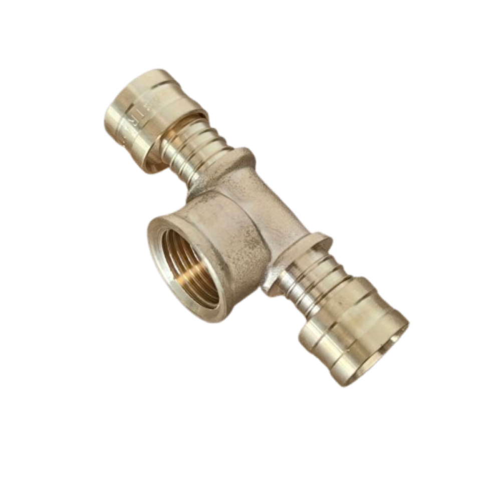 Tê Pex Água Rosca Central Fêmea 16 mm x 1/2" x 16mm Astra - Imagem 2