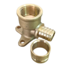 Cotovelo com Base Fixa e Corpo Curto 16mm x 1/2" Astra - Imagem 2