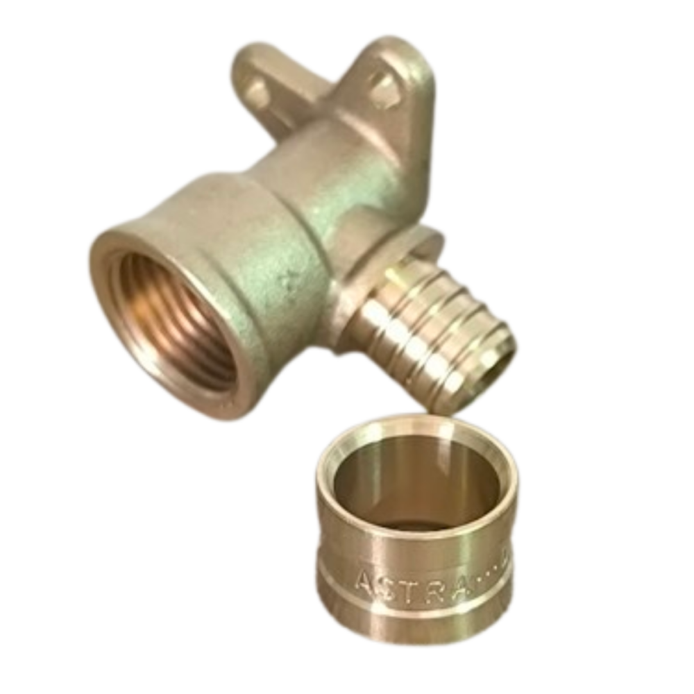 Cotovelo com Base Fixa e Corpo Curto 16mm x 1/2" Astra - Imagem 6