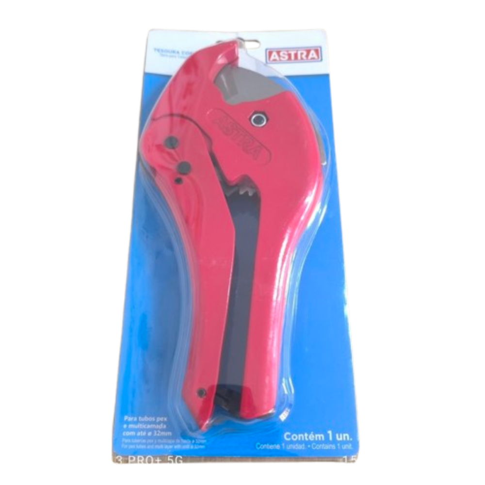 Tesoura Corta-Tubos Pex de 16 a 32mm Astra - Imagem 4