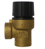 Válvula de Segurança Fêmea/Fêmea 6 Bar 1/2 Polegada Emmeti - Imagem 2