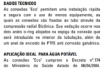 Cotovelo Fêmea Água Eco 20 mm x 1/2 Polegada Emmeti - Imagem 2