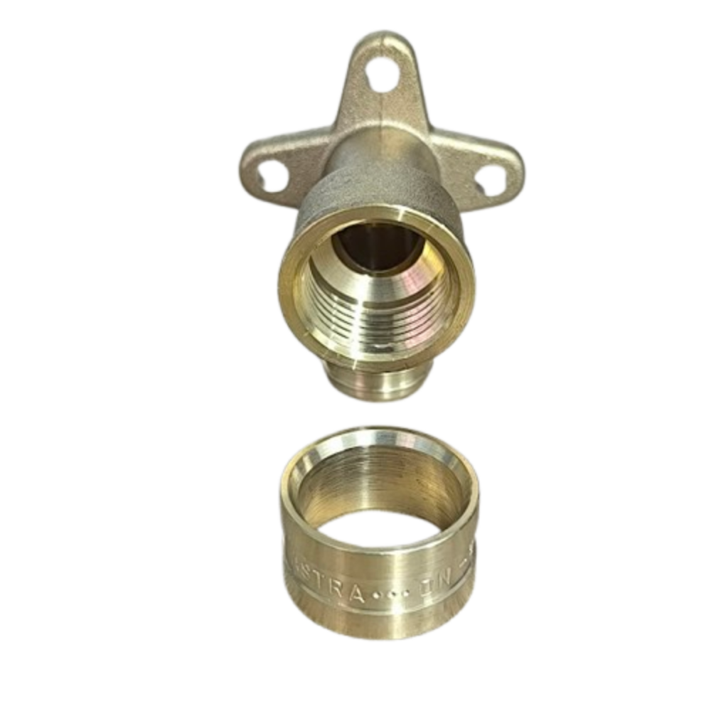 Cotovelo com Base Fixa e Corpo Curto 20mm x 1/2" Astra - Imagem 4