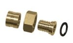 Conector Móvel Curta Pex 16 mm x 3/4 Polegada  Emmeti - Imagem 2