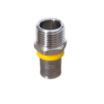 Conector Fixo Macho Gás 16mm x 1/2" Astra - Imagem 2