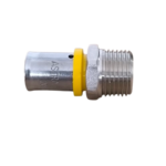 Conector Fixo Macho Gás 16mm x 1/2" Astra - Imagem 4