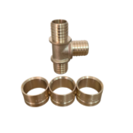 Tê Pex Agua Monocamada 25 x 25 x 25mm Astra - Imagem 2