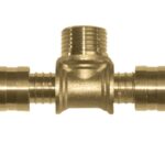 Tê com Saída Macho 16mm x 1/2" Astra