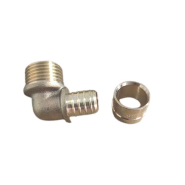 Cotovelo Pex Água com Rosca Macho 16mm x 1/2" Astra