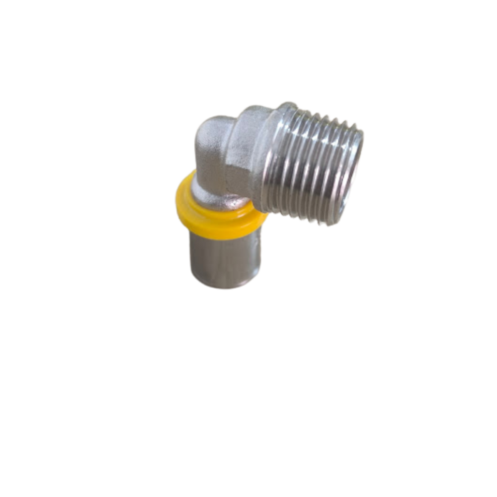 Cotovelo Pex Gás com Rosca Macho 1/2" x 16mm Astra - Imagem 5
