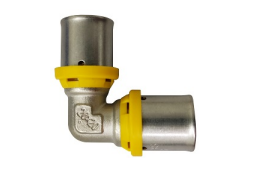 Cotovelo Para Gás 20 mm Prensar Sfera