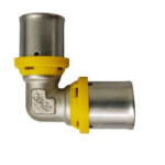 Cotovelo Para Gás 20 mm Prensar Sfera