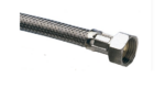 Engate Flexível com Trama em Aço Inox 1/2 Polegada F/F 40 cm Emmeti - Imagem 3