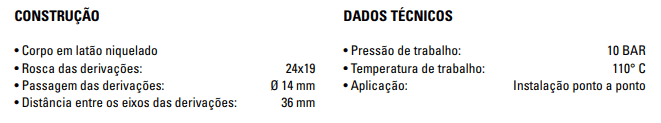 Distribuidor  Modular 4 Pontos 1 Polegada Emmeti - Imagem 4